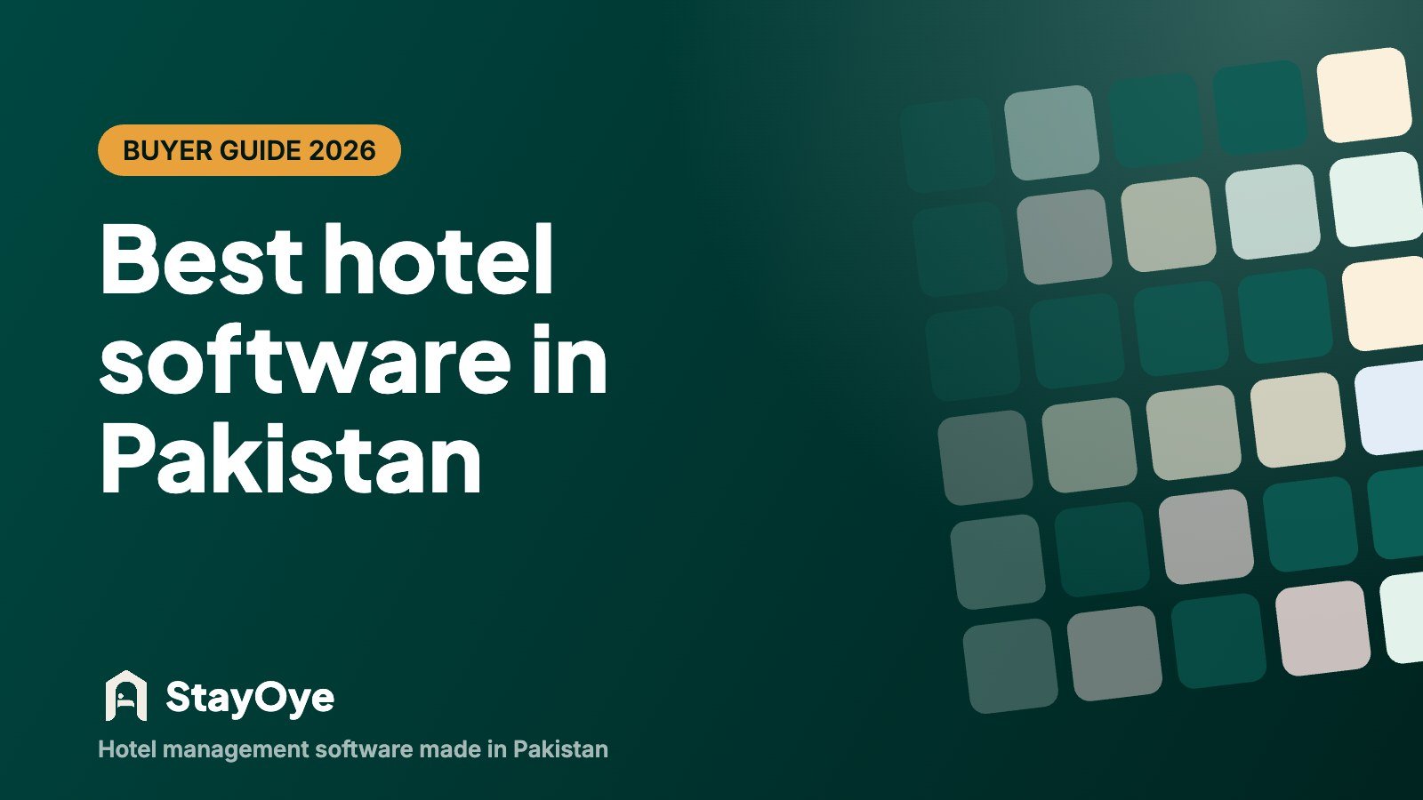 Best hotel management software in Pakistan (2026): an honest buyer’s guide