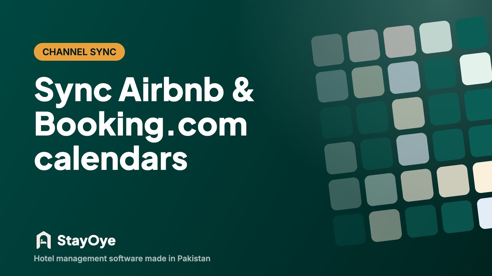 How to sync Airbnb and Booking.com calendars (step-by-step with iCal)